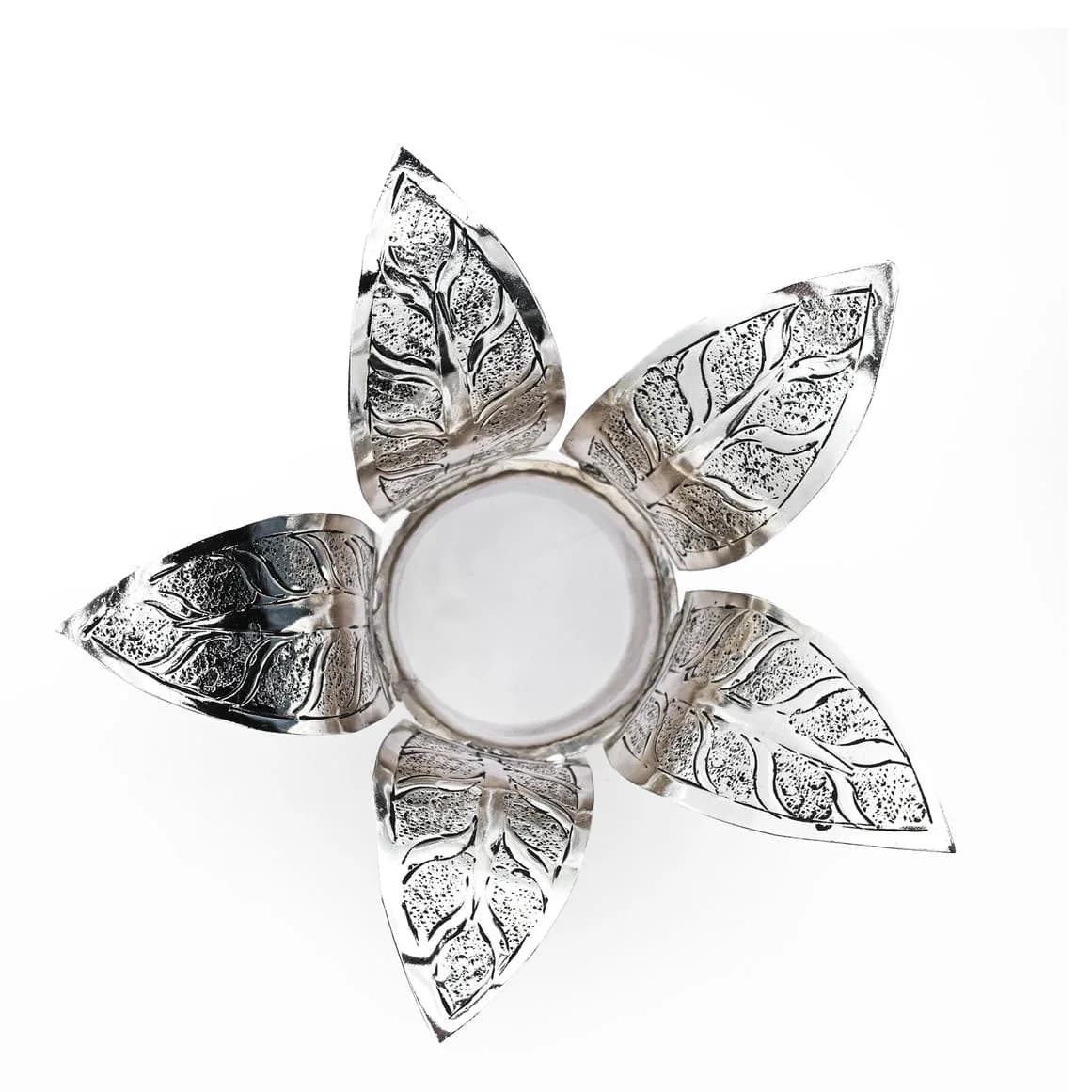 Antique German Silver Kalash with Nariyal – Pooja Essential Item — 7
