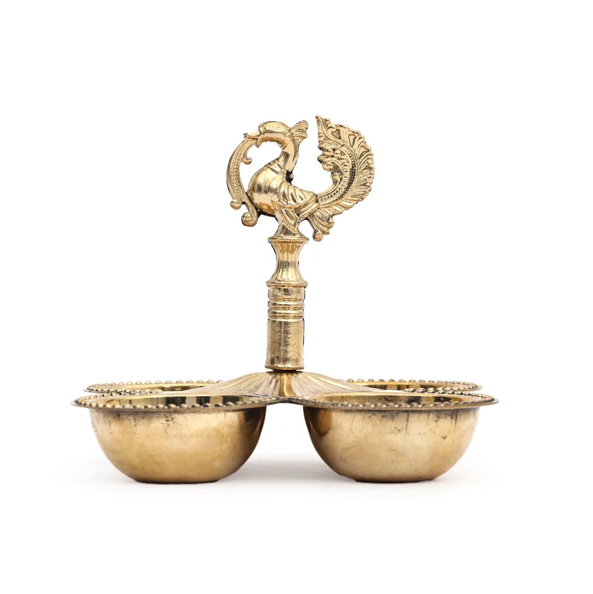 Handcrafted Brass Chopda for Mandir - Multipurpose Pooja Box — 4