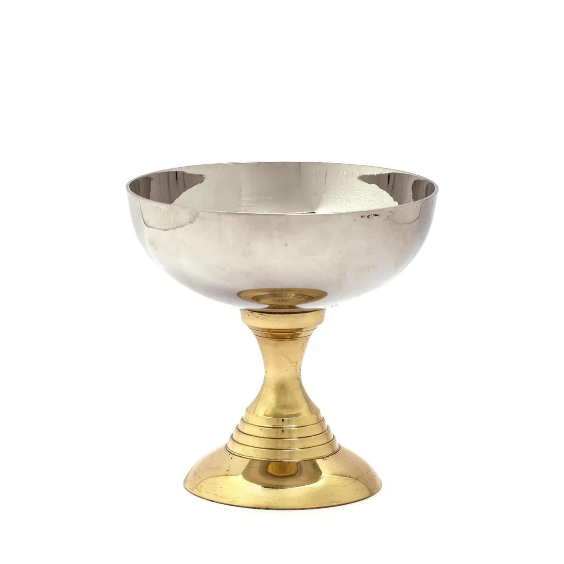 Handcrafted Dual Tone Pedestal Serving Bowl — 2