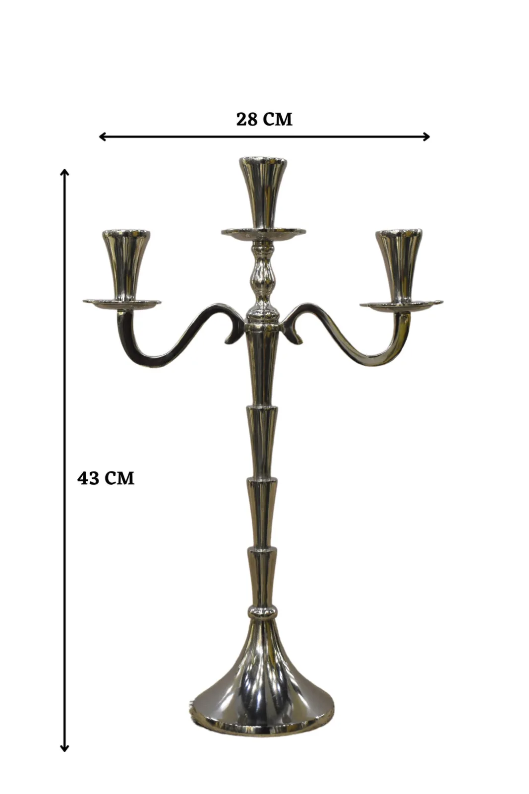 Romantic Glow Candelabra - Gold — 2